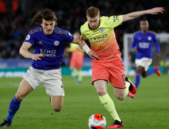 英超-曼城1-0小胜莱斯特城 阿圭罗失点热苏斯替补绝杀! 英超-曼城1-0小胜莱斯特城 阿圭罗失点热苏斯替补绝杀!