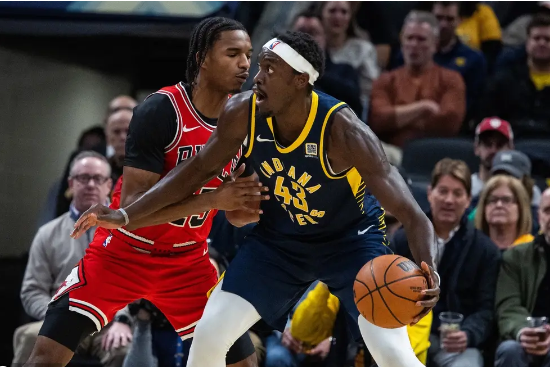 哈利伯顿16+13 西亚卡姆26+6 拉文31分 步行者轻取公牛