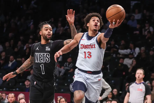 库利巴利三双 K-约翰逊25分 奇才7人上双拆穿篮网取3连胜