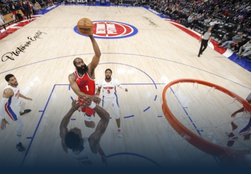 康宁汉姆32+9+7+7失误 哈登18+12+7失误 活塞力克快船迎7连胜