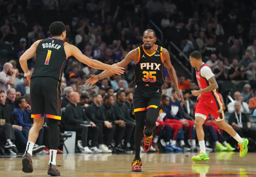 布克KD均17分 波尔25分 理查兹17+12 太阳复仇鹈鹕结束3连败