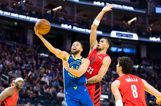 替补56分制胜！库里24分 巴特勒三双 勇士4人20+击退开拓者