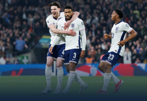 世预赛-英格兰3-0拉脱维亚 詹姆斯圆月弯刀 凯恩埃泽建功